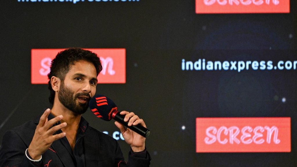 Actor Shahid Kapoor