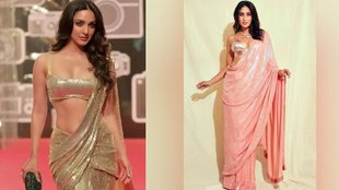 Chainmail sarees
