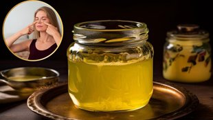 Does Desi ghee remove dark circles