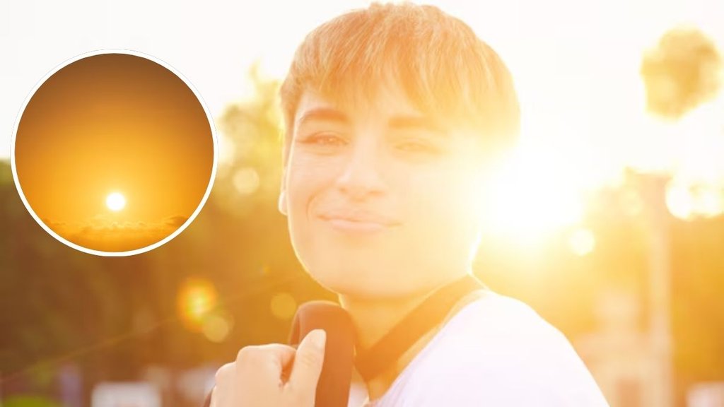 sunbathing in winter। sunlight। Benefits of sunbathing
