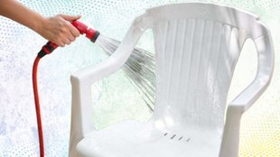 white plastic chairs। plastic chair