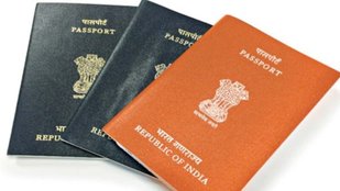 Types of passport in India with colour