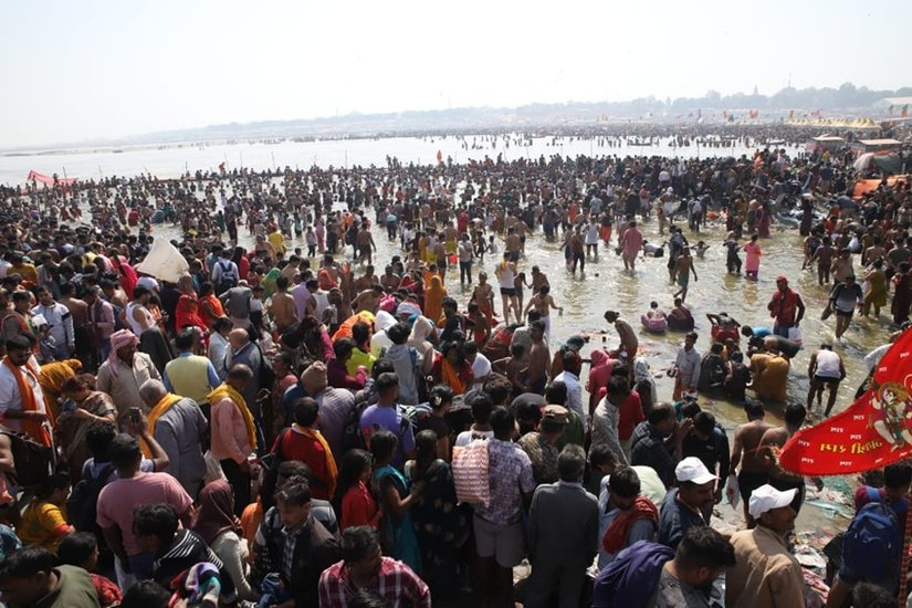 this place became a mini Mahakumbh
