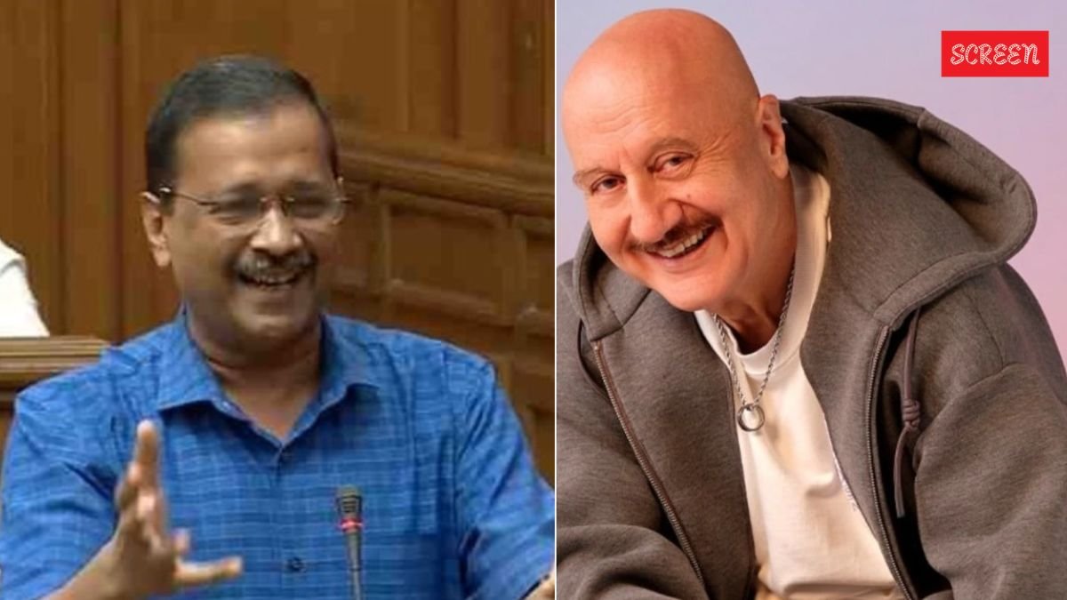 Anupam kher takes a dig on AAP CM arvind Kejriwal
