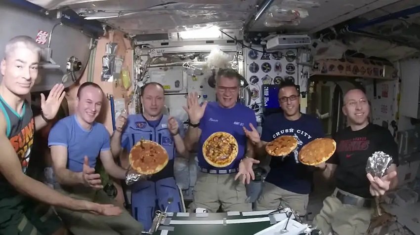 Astronaut balanced diet