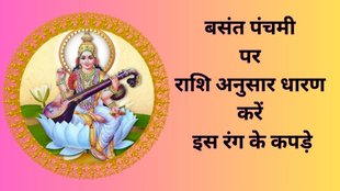 Basant Panchami 2025, Basant Panchami 2025 Date, Basant Panchami 2025 Tithi, Basant Panchami, Basant Panchami 2025 Rashi Upay, Basant Panchami 2025 lucky color according zodiac signs, zodiac signs, बसंत पंचमी पर राशि अनुसार धारण करें इस रंग के कपड़े, बसंत पंचमी के दिन किस रंग का कपड़ा पहनना चाहिए?