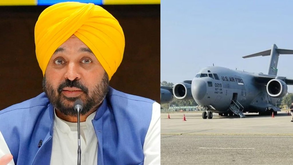 Bhagwant Mann, us indian deports, hindi news,