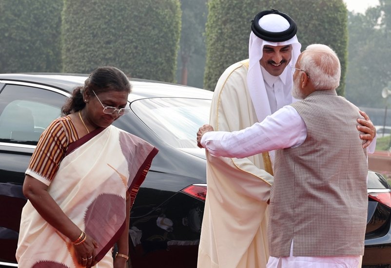 Bilateral Talks India and Qatar