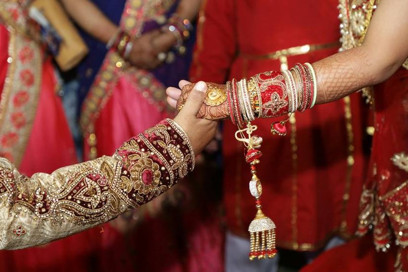 Bride kidnapped in front of the groom
