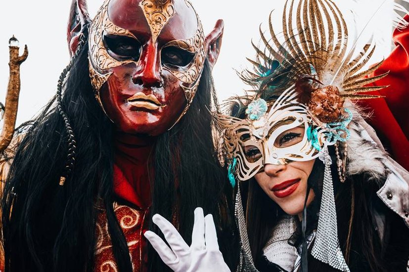 Scotland Bride Face blackened Rituals