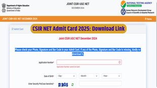 CSIR NET 2025, Admit Card out, nta