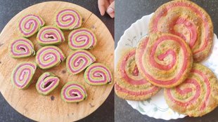 Colourful Poori। Rainbow Puri। Multi Color Puri Recipe