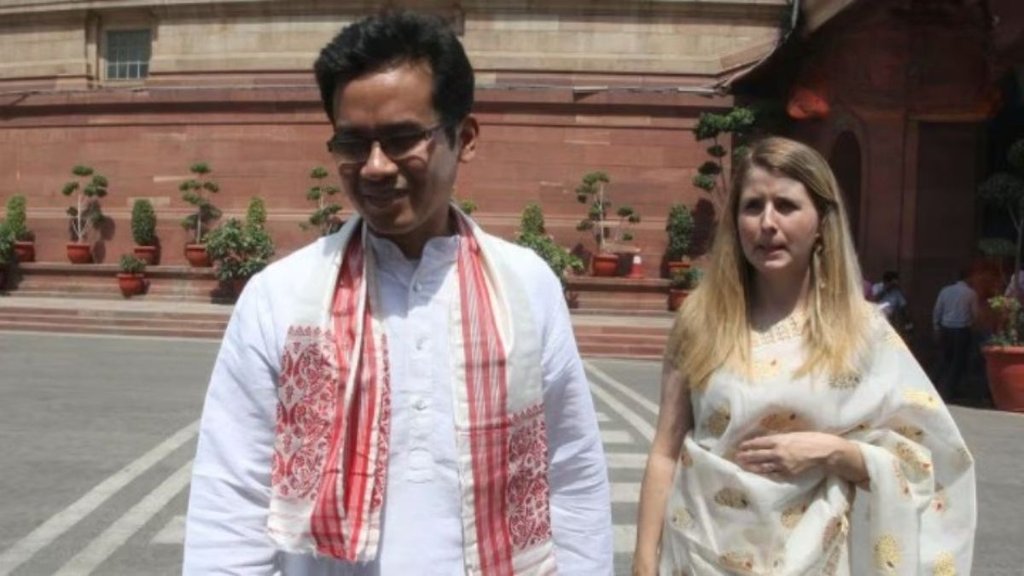 Congress MP Gaurav Gogoi | Elizabeth | assam police |