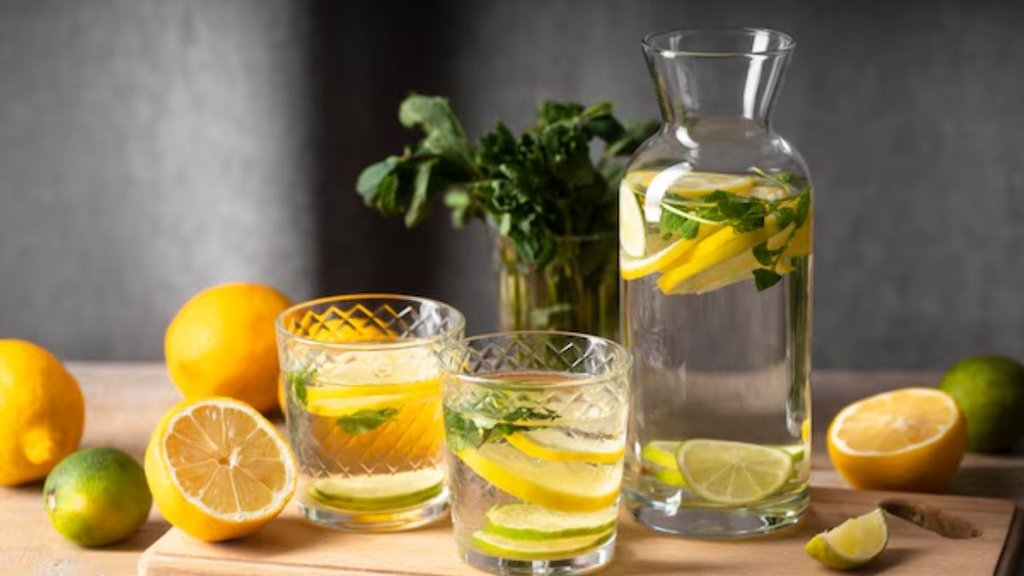 Detox Water। Lemon Detox Water। Turmeric Water
