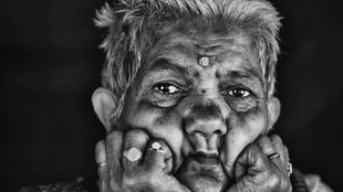 Elderly suffering neglect,