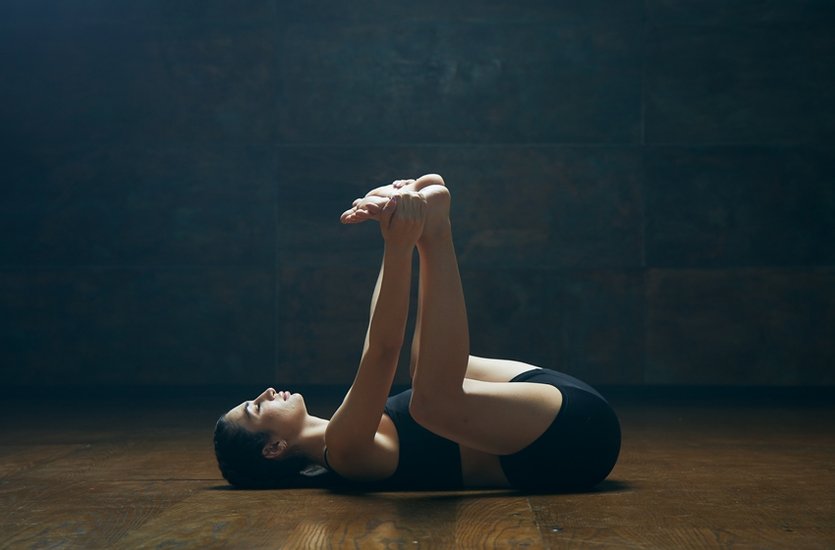 Happy Baby Yoga Pose
