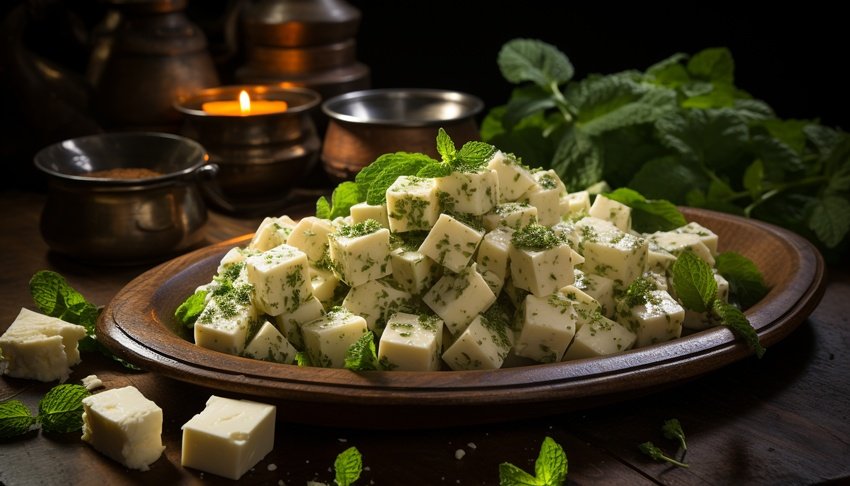 real and adulterated Paneer