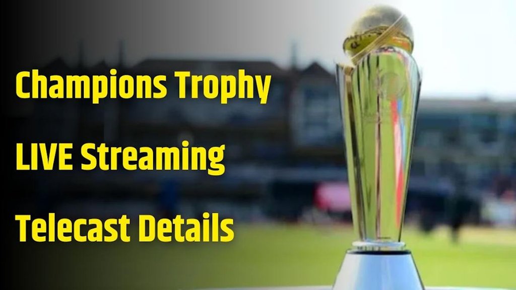  ICC Champions Trophy 2025 Live Streaming: चैंपियंस ट्रॉफी 2025 लाइव स्ट्रीमिंग ऑनलाइन।