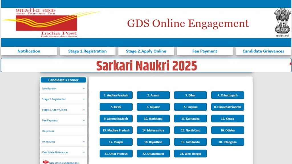 India Post GDS Recruitment 2025, India Post GDS Recruitment 2025 application dates, India Post GDS Recruitment 2025 eligibility criteria, India Post GDS Recruitment 2025 educational qualification