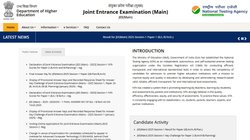 JEE Main 2025 Paper 2 Results: जेईई मेन 2025 पेपर 2 परिणाम, यहां है टॉपर्स की कंप्लीट लिस्ट