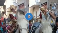 बैठते ही घोड़ी ने दूल्हे को दिया पटक, एक पल में निकल गई सारी ठाठ, Viral Video देख लोग बोले – गजब बेइज्जती है