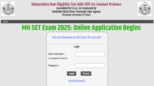 MH SET Exam 2025, MH SET 2025, Online Application start,