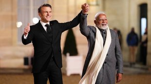 Narendra Modi friendship Emmanuel Macron