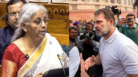 वित्त मंत्री ने बजट को लेकर राहुल गांधी के बयान पर दी प्रतिक्रिया