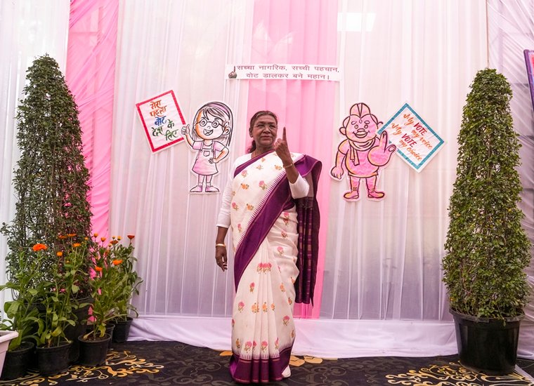 President Droupadi Murmu 