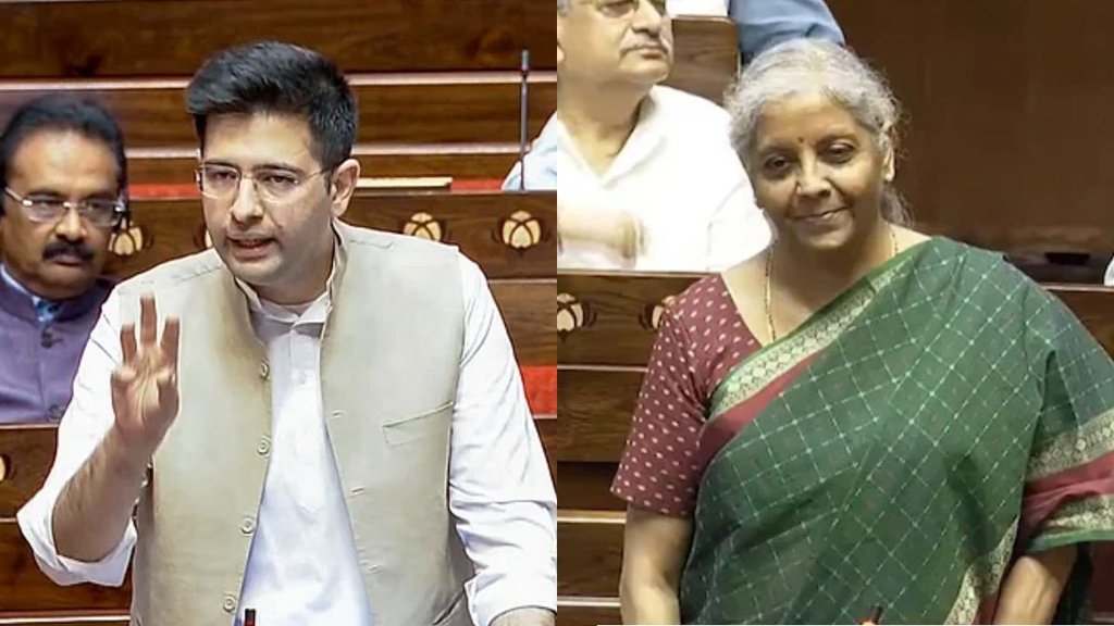 Raghav Chadha vs Nirmala Sitharaman,
