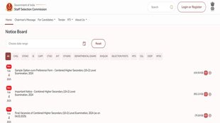 SSC CHSL, SSC CHSL 2024, SSC CHSL 2024 Final vacancy list
