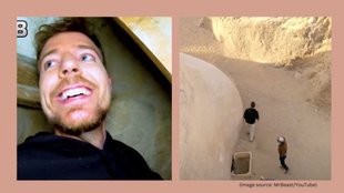 Sphinx, Great Pyramid, Giza, MrBeast, aka Jimmy Donaldson, Giza in Egypt