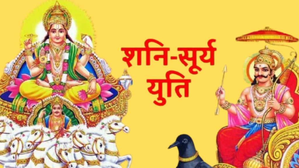 urya Shani Yuti 2025, surya gochar 2025, shani gochar 2025, horoscope 2025, varshfal 2025, Shani and surya ki yuti 2025, saturn and sun ki yuti, surya ka gochar, shani ka rashi parivartan