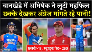 Abhishek Sharma scored a century in 37 balls