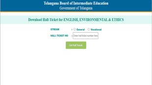 TS Inter Hall Tickets 2025, tsbie admit card 2025, telangana state board of eduation,