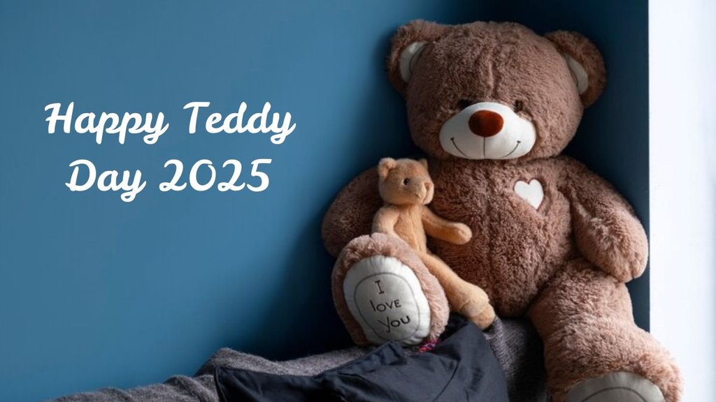 Happy Teddy Day 2025 । Happy Teddy Day । Happy Teddy Day 2025 Wishes । Happy Teddy Day 2025 Wishes Images