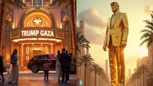 Donald Trump, Donald Trump, AI video of Gaza