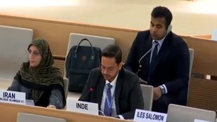 UNO, Pakistan, Indian Diplomat