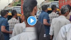 बाप रे भयानक हादसा! रोड पर अचानक फटा ट्रक का टायर, हवा में उड़ गया ऑटो, Viral Video देख उड़ जाएंगे होश