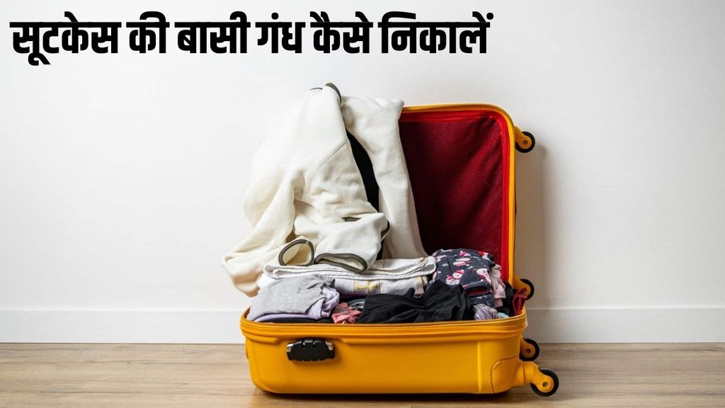 How to make a suitcase smell better