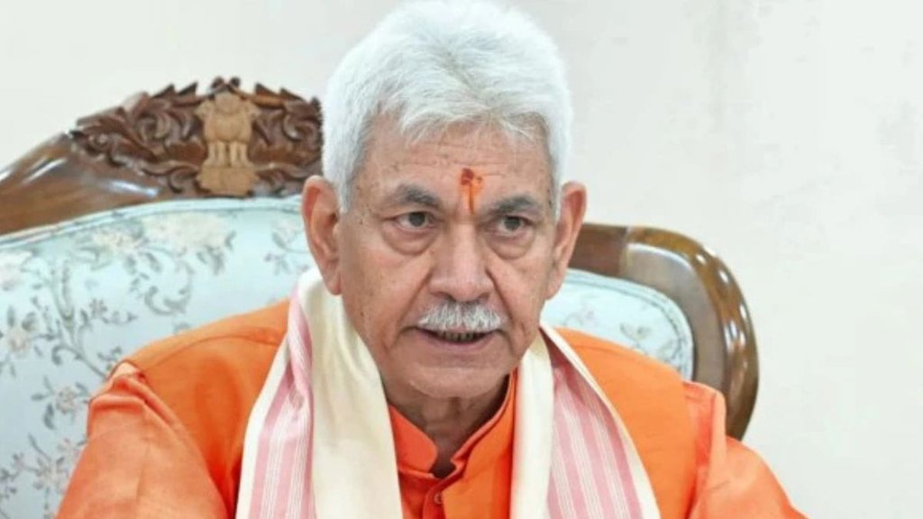 jammu Kashmir | LG manoj Sinha | terror links