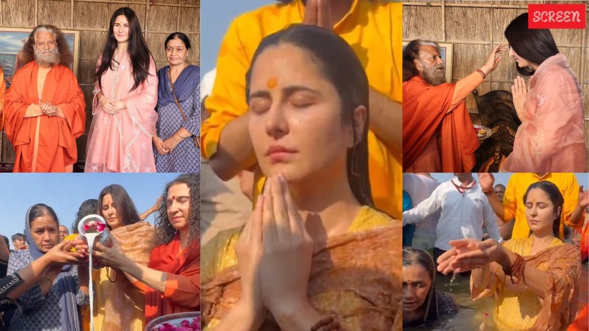 Katrina kaif, vicky kaushal, veena kaushal, mahakumbh 2025