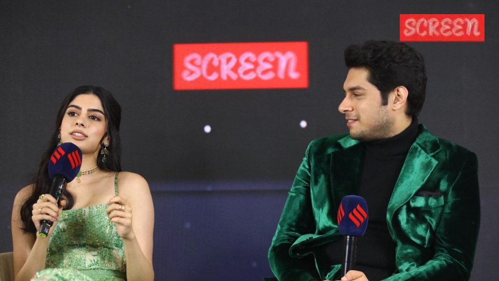 Khushi Kapoor and junaid