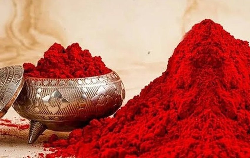 kumkum or roli