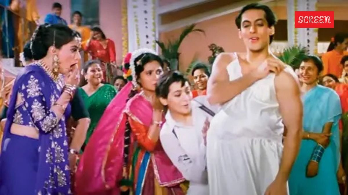 madhuri dixit salman khan nighty diid tera devar diwana, hum aapke hain koun