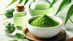 neem namak sarson tel ka manjan