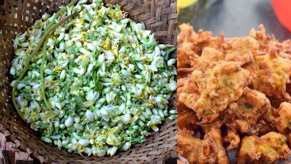 sahjan ke phool ka pakoda