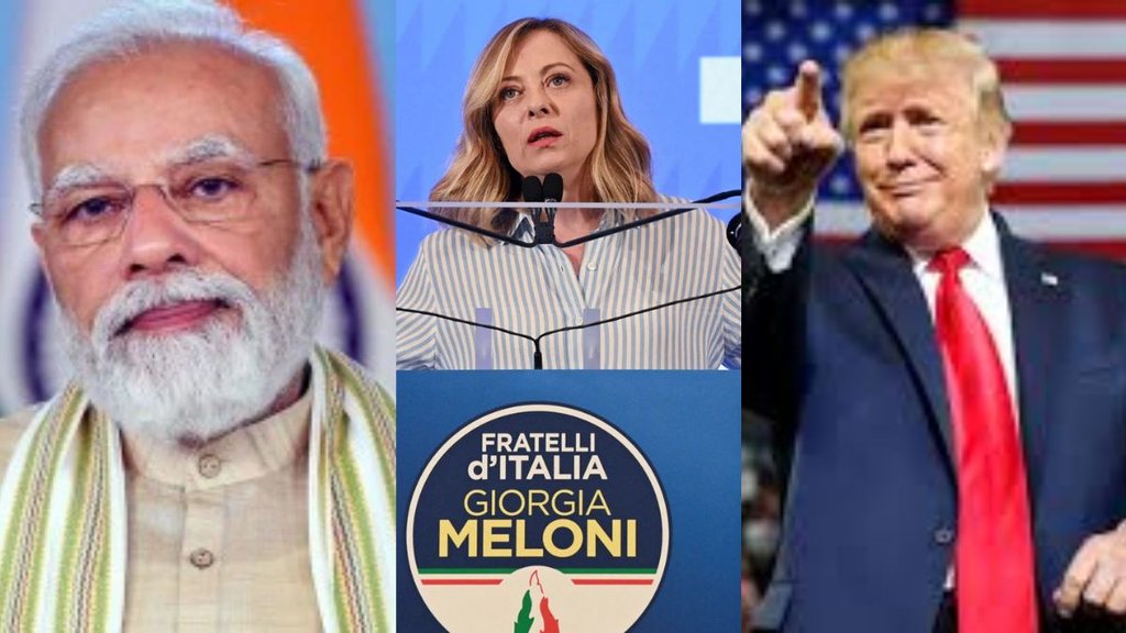 pm modi | meloni | donald trump |