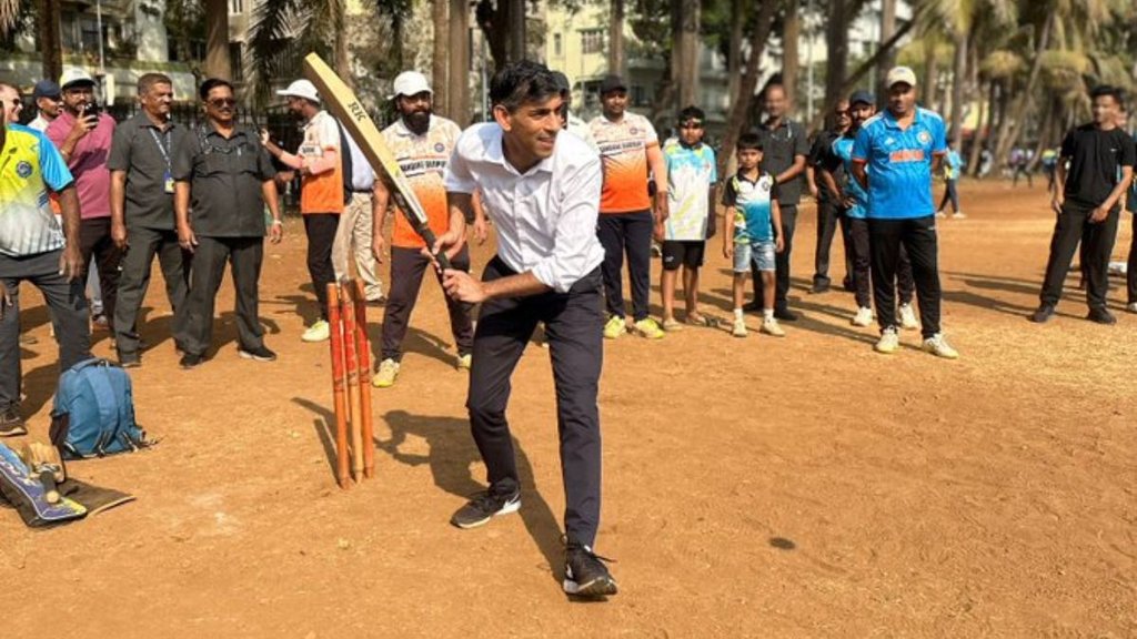 Rishi Sunak India Visit, Rishi Sunak Play Tennis, ब्रिटिश पूर्व प्रधान मंत्री,
