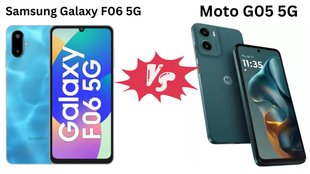 Samsung Galaxy F06 5G, Moto G05 5G, Samsung vs Moto